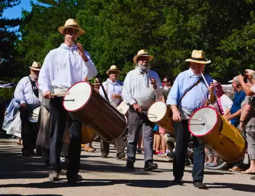 Groupe folklorique fête de la lavande 2018 à Sault